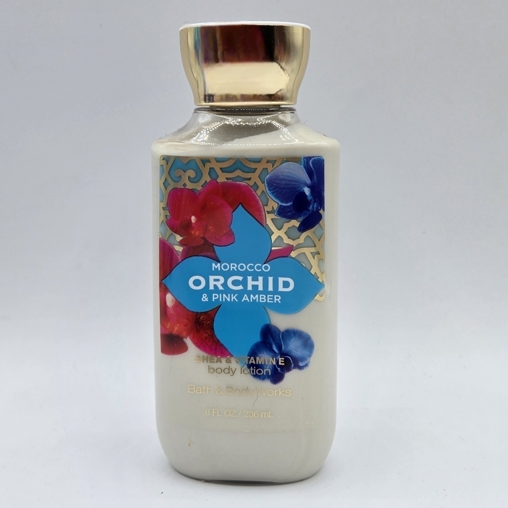 Bath and Body Works Morocco Orchid & Pink Amber Shea & Vitamin E Body Lotion